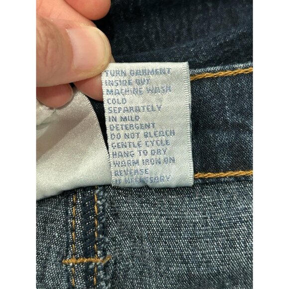 DG2 By Diane Gilman Denim Jeans Blue Plus Size 20WP Dark Wash 5 Pockets Classic - Picture 8 of 10